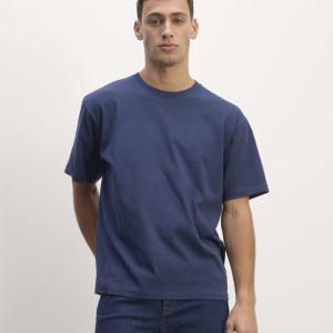 The Premium-Weight Relaxed Crew | Uniform | Navy