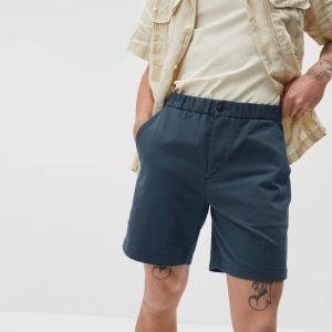 The Pull-On Performance Chino Short | Kingfisher Blue